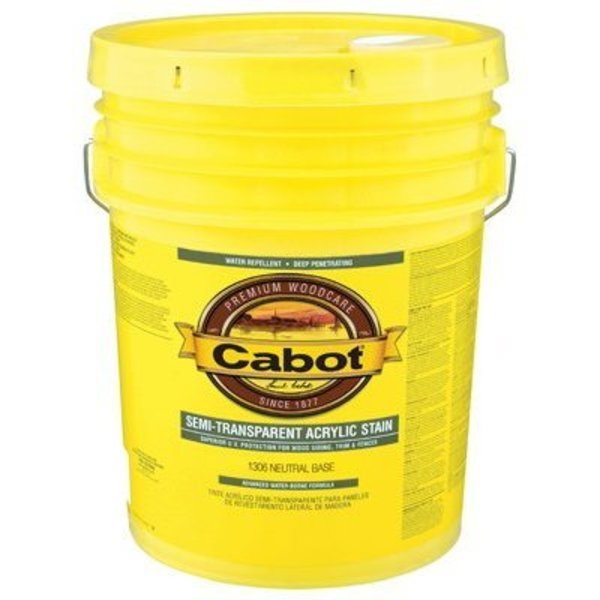 Cabot/Valsparrp 5GAL NTRL EXT WB Stain 1306-08